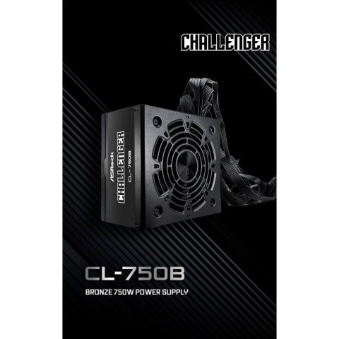 Блок питания ASRock 750W (CL-750G) - Нулевой остаток (Feed) - Нулевой остаток (Feed)
