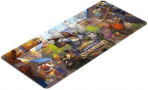 Коврик для мыши игровая поверхность Blizzard Hearthstone United in Stormwind Хартстоун XL 90*42 cм - -