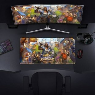 Коврик для мыши игровая поверхность Blizzard Hearthstone United in Stormwind Хартстоун XL 90*42 cм