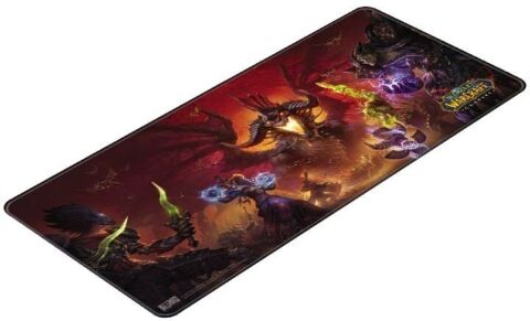 Килимок ігрова поверхня Варкрафт Blizzard World Of Warcraft Gaming Desk Mat Classic: Onyxia (90*42 cm) -   -  