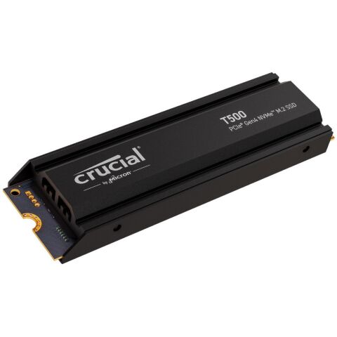 Накопитель SSD M.2 2280 1TB T500 heatsink Micron (CT1000T500SSD5) - Внутренние SSD  - Внутренние SSD 