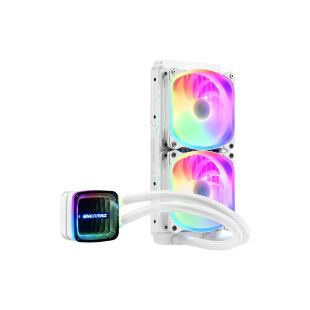 Система жидкостного охлаждения Enermax Aquafusion ADV 240 White ARGB (ELC-AQFA240-SQA-W)