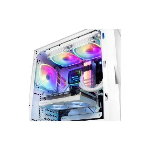 Система жидкостного охлаждения Enermax Aquafusion ADV 240 White ARGB (ELC-AQFA240-SQA-W) - Нулевой остаток (Feed)  - Нулевой остаток (Feed) 