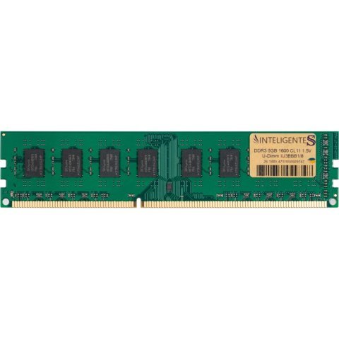 Модуль памяти для компьютера DDR3 8GB 1600 MHz INTELIGENTES (IU3BBB1/8) - Нулевой остаток (Feed) - Нулевой остаток (Feed)