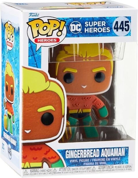 Фігурка Funko DC Heroes Gingerbread Aquaman фанко Аквамен 445 - -