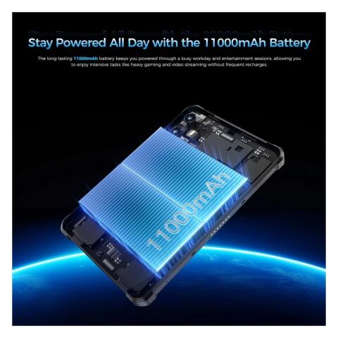 Планшет OUKITEL RT3 plus 8" 4/128GB/ NFC / LTE Black (6941749808516) - Планшеты - Планшеты