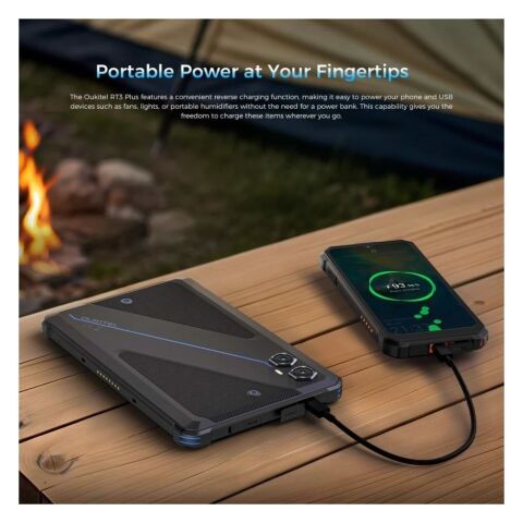 Планшет OUKITEL RT3 plus 8" 4/128GB/ NFC / LTE Black (6941749808516) - Планшеты - Планшеты