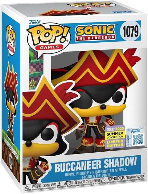 Фігурка Funko Sonic: Buccaneer Shadow Фанко Сонік Пірат (Exclusive) 1079 -   -  
