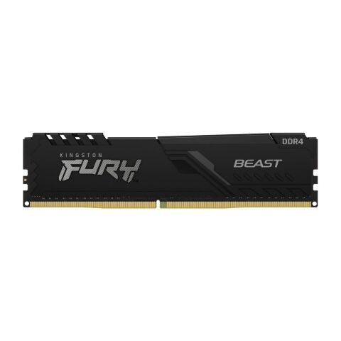 Модуль памяти для компьютера DDR4 16GB 3200 MHz Fury Beast Black Kingston Fury (ex.HyperX) (KF432C16BB1/16) - Нулевой остаток (Feed)  - Нулевой остаток (Feed) 