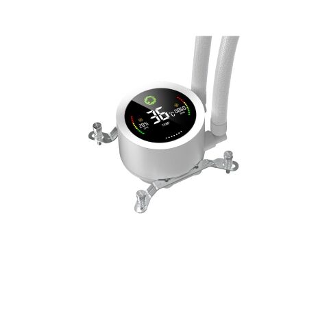 Система жидкостного охлаждения Gamemax IceBurg 360 Digital WH - Нулевой остаток (Feed)  - Нулевой остаток (Feed) 