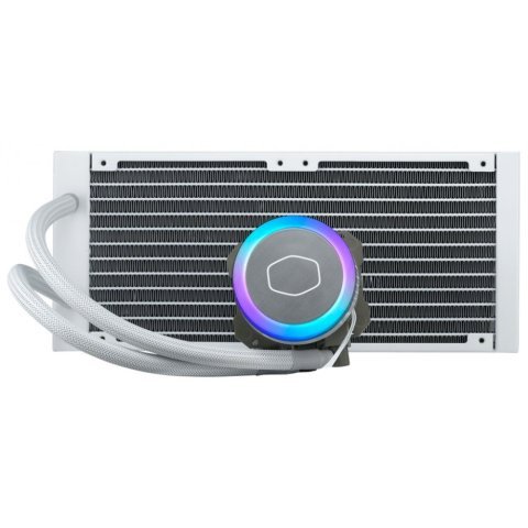 Система жидкостного охлаждения CoolerMaster MasterLiquid ML240 Illusion White Edition (MLX-D24M-A18PW-R1) - Нулевой остаток (Feed) - Нулевой остаток (Feed)