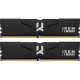Модуль памяти для компьютера DDR5 32GB (2x16GB) 6400 MHz IRDM Black Goodram (IR-6400D564L32S/32GDC) - Нулевой остаток (Feed) - Нулевой остаток (Feed)