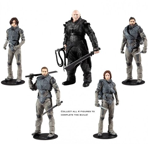 Фігурка McFarlane Toys Dune: Duncan Idaho Action Figure with Build A Glossu Beast Rabban фільм Дюна - -