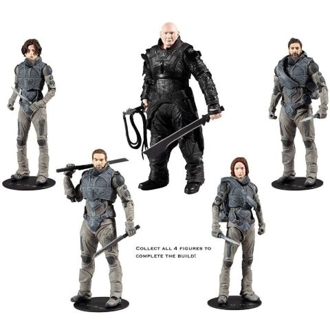 Фігурка McFarlane Toys Dune: Duncan Idaho Action Figure with Build A Glossu Beast Rabban фільм Дюна -   -  