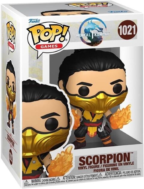Фігурка Funko Pop Mortal Kombat Scorpion Фанко Скорпіон 1021 - -