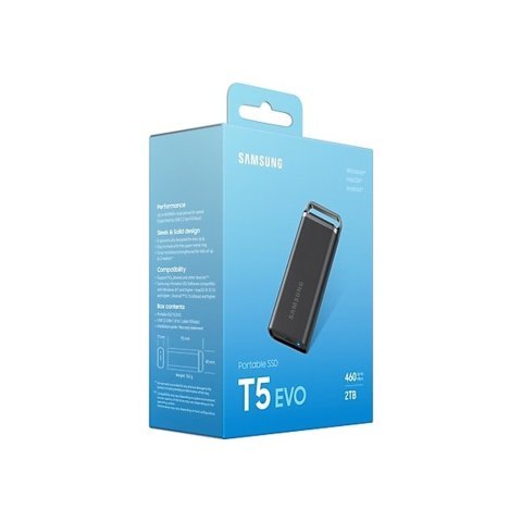 Накопитель SSD USB 3.2 2TB T5 Shield Samsung (MU-PH2T0S/EU) - Нулевой остаток (Feed) - Нулевой остаток (Feed)