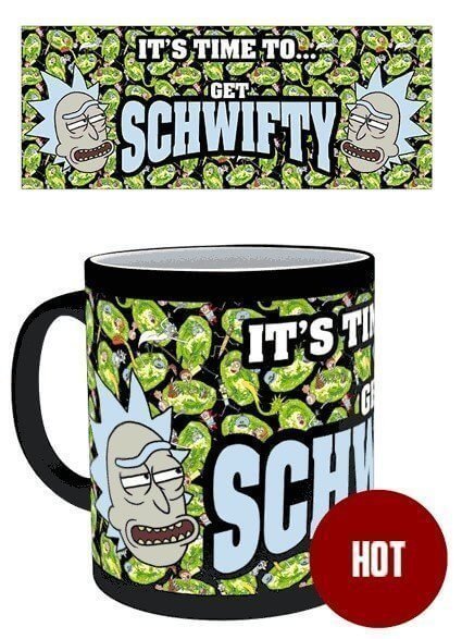 Чашка хамелеон GB eye Rick and Morty Heat Change Mug Get Schwifty Рик и Морти 320 мл - -