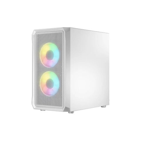 Корпус для ПК Logic concept PORTOS MESH+GLASS ARGB fans 3x120mm WHITE (AM-PORTOS-20-0000000-0002) - Нулевой остаток (Feed)  - Нулевой остаток (Feed) 