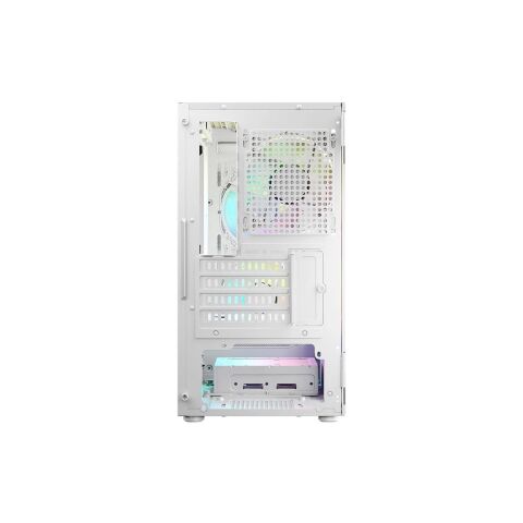 Корпус для ПК Logic concept PORTOS MESH+GLASS ARGB fans 3x120mm WHITE (AM-PORTOS-20-0000000-0002) - Нулевой остаток (Feed)  - Нулевой остаток (Feed) 