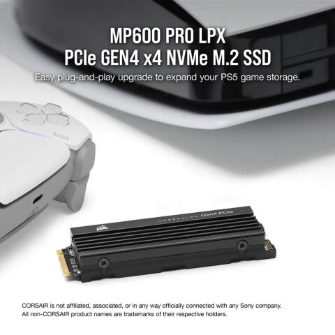 Накопитель SSD M.2 2280 1TB MP600PRO LPX Corsair (CSSD-F1000GBMP600PLP) - Нулевой остаток (Feed) - Нулевой остаток (Feed)
