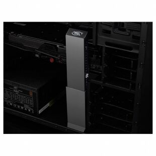 Держатель для плат Deepcool для подключения видеокарт, металл рамка+пласт. основ-е, 52,6 (GH-01)