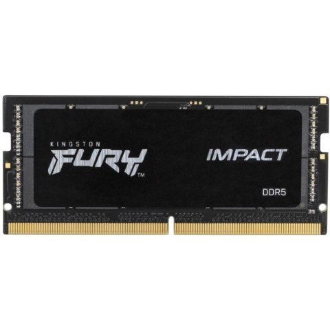 Модуль памяти для ноутбука SoDIMM DDR5 16GB 4800 MHz FURY Impact Kingston Fury (ex.HyperX) (KF548S38IB-16) - Нулевой остаток (Feed)  - Нулевой остаток (Feed) 