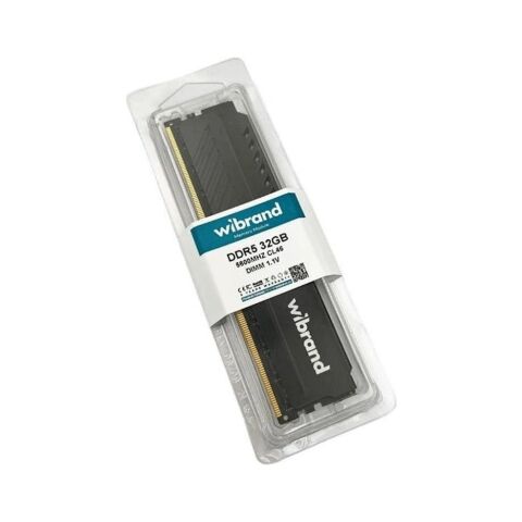 Модуль памяти для компьютера DDR5 32GB 5600 MHz Heatsink Black Wibrand (WI5600DDR5D/32GB) - Модули памяти для компьютера  - Модули памяти для компьютера 