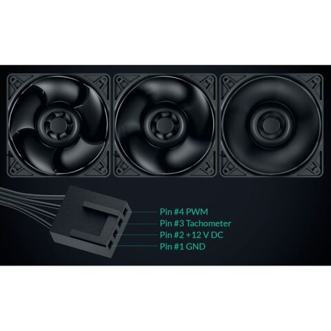 Кулер для корпуса Arctic S12038-4K 3-PACK (ACFAN00303A) - Нулевой остаток (Feed) - Нулевой остаток (Feed)