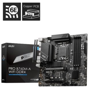 Материнская плата MSI PRO B760M-A WIFI DDR4