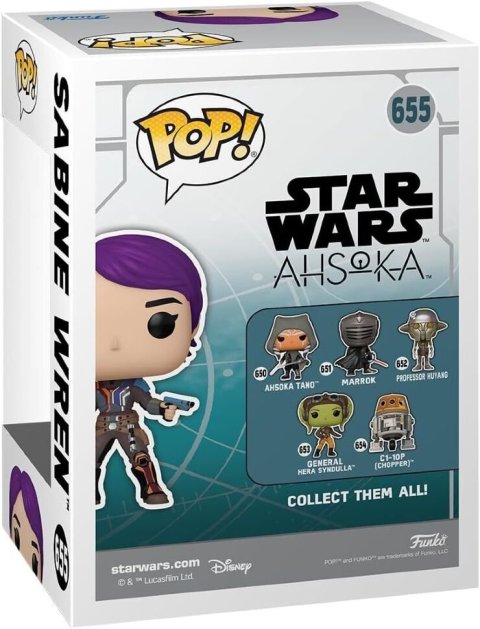 Фігурка Funko Star Wars: Sabine Wren Фанко Сабін Врен Amazon Exclusive 655 - -