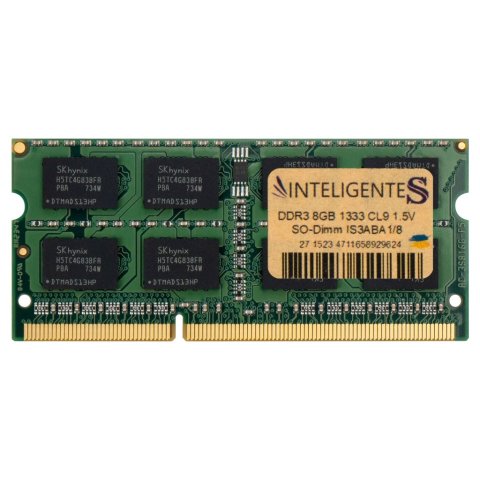 Модуль памяти для ноутбука SoDIMM DDR3 8GB 1333 MHz INTELIGENTES (IS3ABA1/8) - Нулевой остаток (Feed) - Нулевой остаток (Feed)