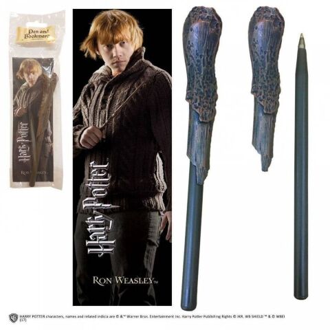 Ручка паличка Harry Potter Ron Weasley Wand Pen and Bookmark + Закладка - -
