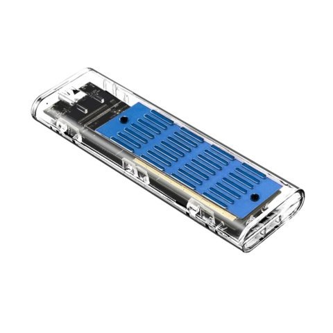 Карман внешний Dynamode M.2 SSD NVMe/SATA combo ч-з USB3.2 GEN2 Type-C (DM-CAD-SSD09) - Нулевой остаток (Feed)  - Нулевой остаток (Feed) 