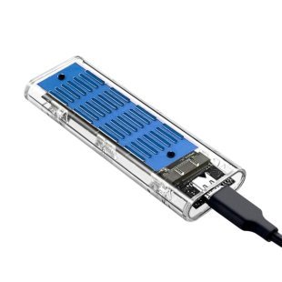 Карман внешний Dynamode M.2 SSD NVMe/SATA combo ч-з USB3.2 GEN2 Type-C (DM-CAD-SSD09)