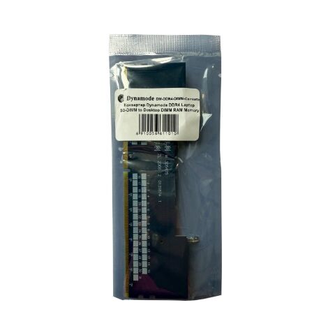 Конвертор Dynamode DDR4 Laptop SO-DIMM to Desktop DIMM RAM Memory (DM-DDR4-DIMM-Converter) - Нулевой остаток (Feed) - Нулевой остаток (Feed)