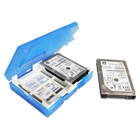 Контейнер для HDD Maiwo KB03 blue - Нулевой остаток (Feed)  - Нулевой остаток (Feed) 