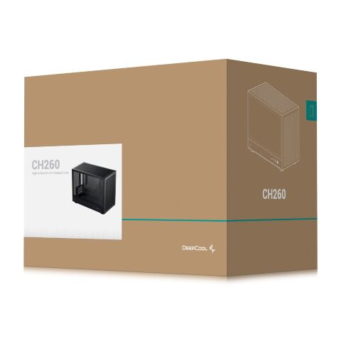 Корпус для ПК Deepcool CH260 Black (R-CH260-BKNGM0-G-1) - Корпуса - Корпуса