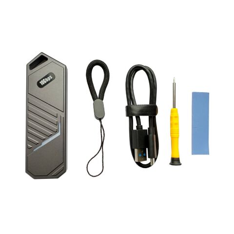 Карман внешний Dynamode M.2 SSD NVMe/SATA combo to USB3.2 GEN2 USB-C (DM-CAD-SSD14) - Нулевой остаток (Feed)  - Нулевой остаток (Feed) 