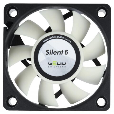 Кулер для корпуса Gelid Solutions Silent 6 60 mm (FN-SX06-32) - Вентиляторы к корпусам - Вентиляторы к корпусам