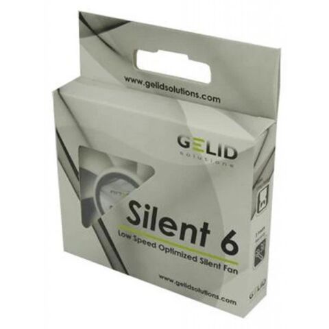 Кулер для корпуса Gelid Solutions Silent 6 60 mm (FN-SX06-32) - Вентиляторы к корпусам - Вентиляторы к корпусам