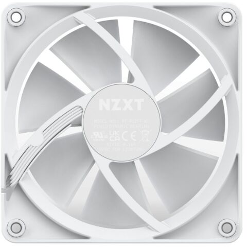 Кулер для корпуса NZXT F120RGB Single (White) (RF-R12SF-W1) - Нулевой остаток (Feed)  - Нулевой остаток (Feed) 