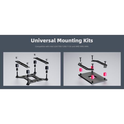 Кулер для процессора ID-Cooling IS-67-XT Black - Нулевой остаток (Feed) - Нулевой остаток (Feed)