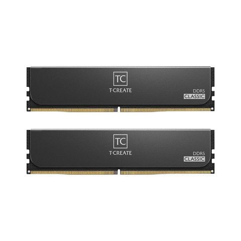 Модуль памяти для компьютера DDR5 32GB (2x16GB) 5600 MHz T-Create Classic Black Team (CTCCD532G5600HC46DC01) - Нулевой остаток (Feed) - Нулевой остаток (Feed)