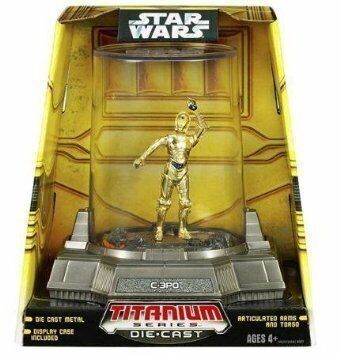 Фігурка Star Wars - TITANIUM DIECAST - C-3PO - -
