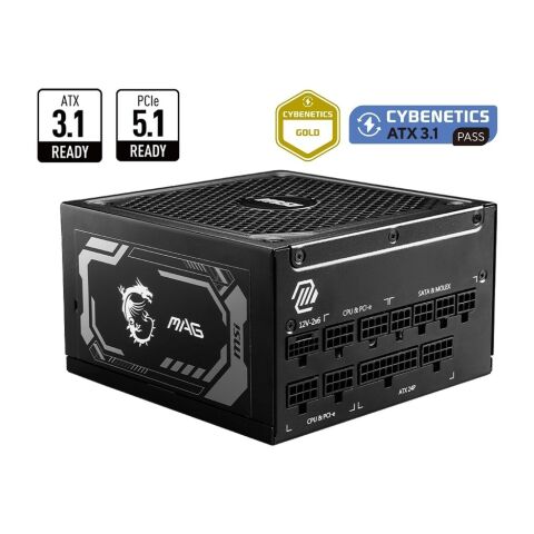 Блок питания MSI 1250W (MAG A1250GL PCIE5) - Нулевой остаток (Feed) - Нулевой остаток (Feed)