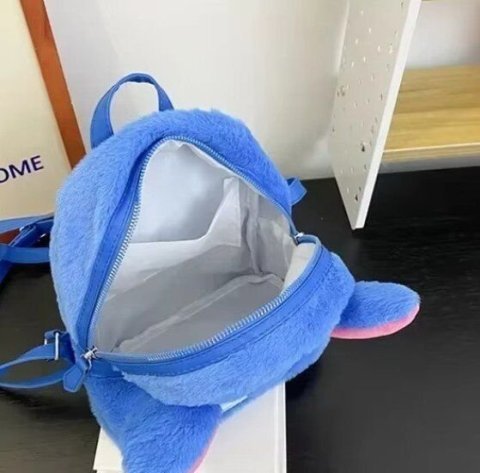 Рюкзак сумка Стич плюш Stitch Plush Backpack 25 * 22 см - -