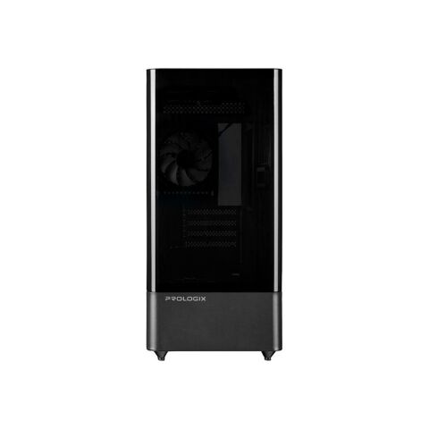 Корпус Prologix Lumi GM-01AB Glass Black - Корпуса  - Корпуса 