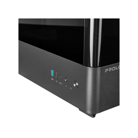 Корпус Prologix Lumi GM-01AB Glass Black - Корпуса  - Корпуса 