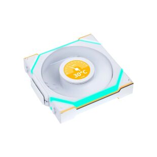 Кулер для корпуса Lian Li Uni Fan SL WIRELESS LCD Reverse, 120-1 (G99.12RSLLCD1W1W.00)