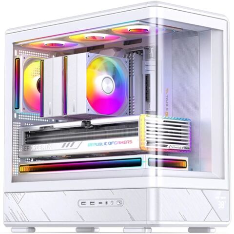 Корпус для ПК JONSBO D200 White - Нулевой остаток (Feed) - Нулевой остаток (Feed)